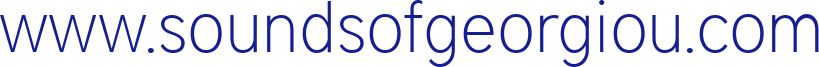 www.soundsofgeorgiou.com Logo